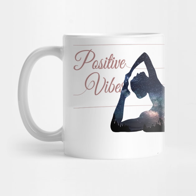 Yoga positive vibes, namaste by Chicshop